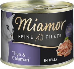 Feine Filets in Jelly - Thun & Calamari  - Dose - 185g