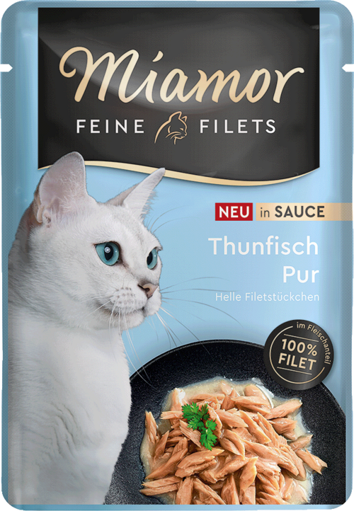 Miamor Feine Filets in Sauce Skipjack Thunfisch 100g