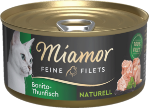 Miamor Feine Filets naturell Bonito Thunfisch 80g