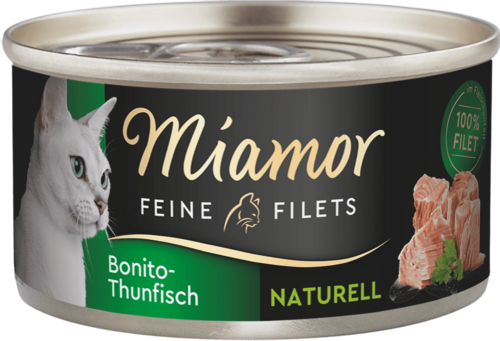 Miamor Feine Filets naturelle Bonito Thunfisch 80g