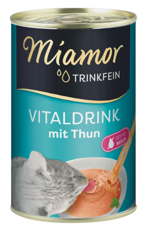 Miamor Trinkfein Vitaldrink mit Thun Dose