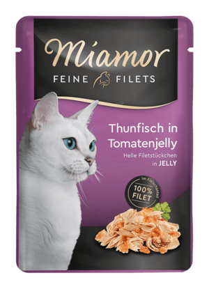 Miamor Feine Filets in Jelly Thunfisch in Tomatenjelly  100g