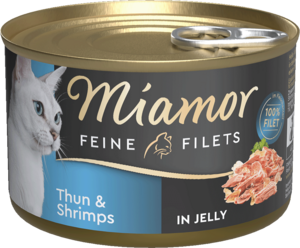 Miamor Feine Filets in Jelly Thun & Shrimps  185g