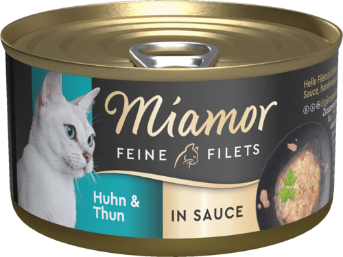 Miamor Feine Filets in Sauce Huhn & Thun 85g