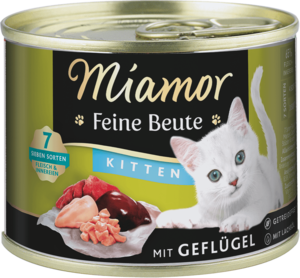 Miamor Feine Beute Kitten - poultry  185 g