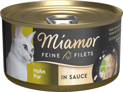 Miamor Feine Filets in Sauce Huhn Pur 85g