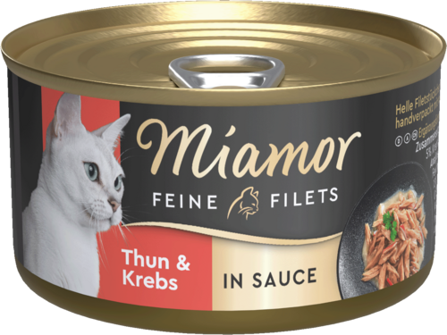 Miamor Feine Filets in Sauce Thun & Krebs 85g
