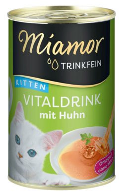 Trinkfein - Vitaldrink mit für Kitten mit Huhn - Dose - 135ml