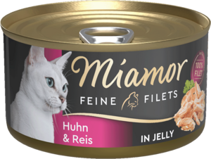 Miamor Feine Filets in Jelly Huhn & Reis 100g