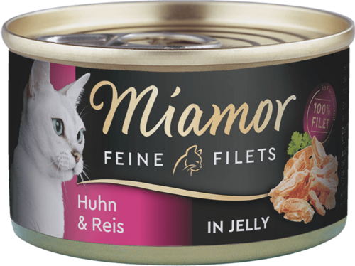 Miamor Feine Filets in Jelly Huhn & Reis 100g