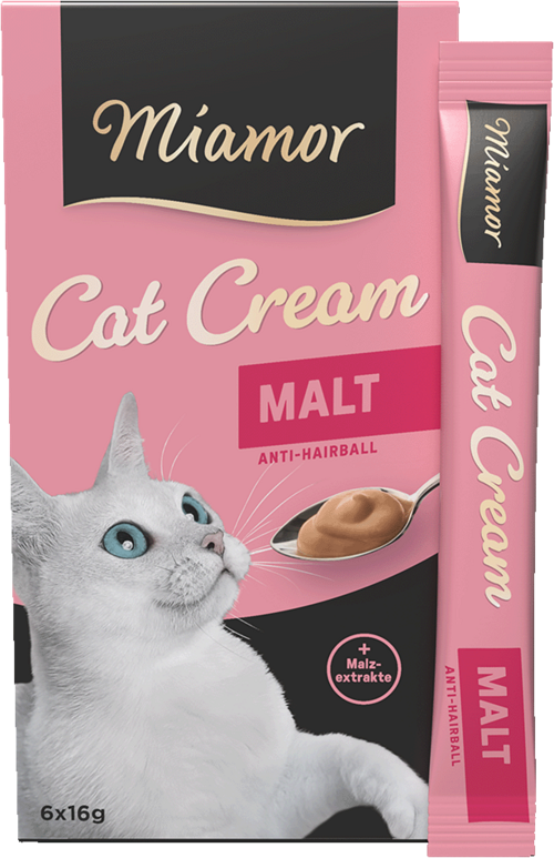 Miamor Cat Snack (Cream) Malt-Cream 6x16g