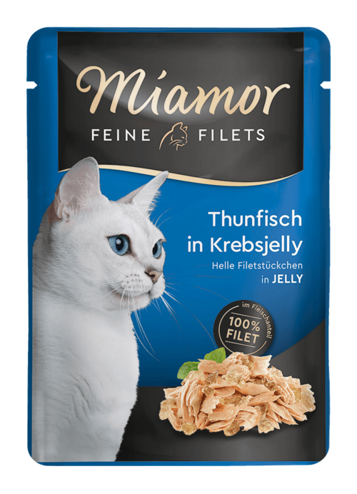 Miamor Feine Filets in Jelly Thunfisch in Krebsjelly  100g