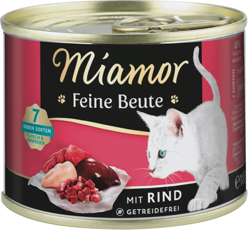 Miamor Feine Beute Beef  185 g