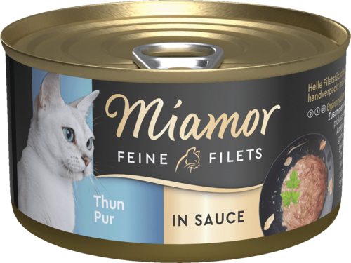 Miamor Feine Filets in Sauce Thun Pur 85g