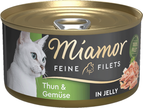 Miamor Feine Filets in Jelly Thun & Gemüse 100g