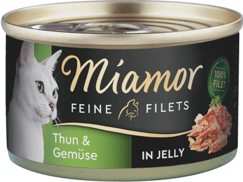 Miamor Feine Filets in Jelly Thun & Gemüse 100g