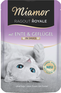 Ragout Royale in Sauce - Ente & Geflügel - Frischebeutel - 100g