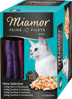 Feine Filets Mini - Feine Selection - Mini Frischebeutel - Frischebeutel Multibox - 8x50g