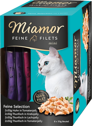 Miamor Feine Filets Mini Feine Selection - Mini Frischebeutel 8x50g