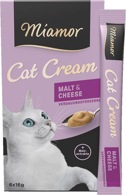Miamor Cat Snack (Cream) Malt-Cream + Käse 6x16g