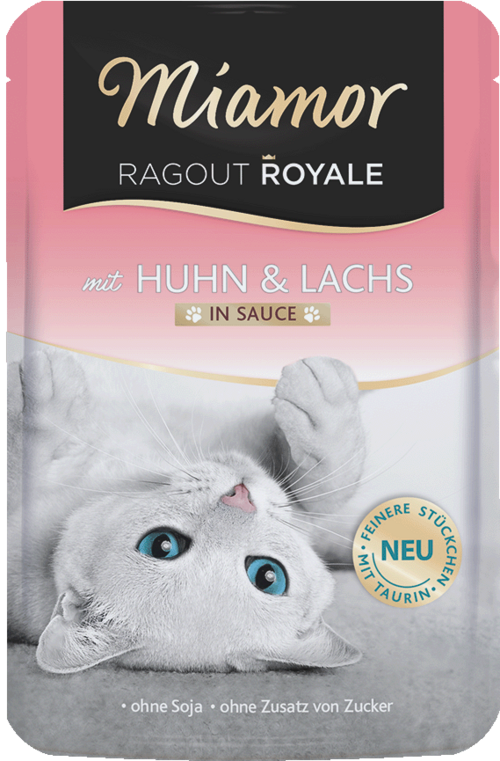 Miamor Ragout Royale in Sauce Huhn & Lachs 100g