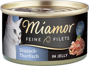 Miamor Feine Filets in Jelly Skipjack-Thunfisch 100g