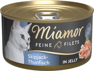 Miamor Feine Filets in Jelly Skipjack-Thunfisch 100g
