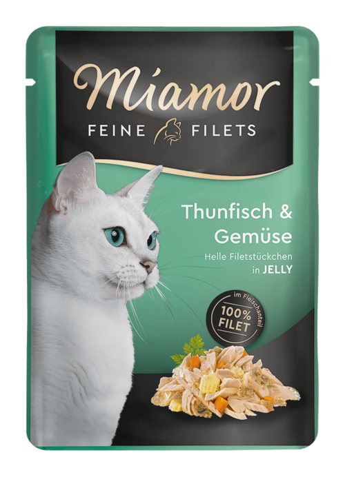 Miamor Feine Filets in Jelly Thun & Gemüse  100g