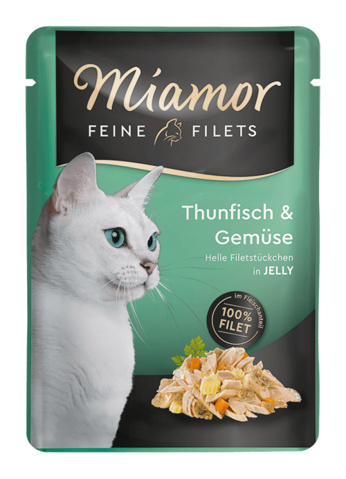 Miamor Feine Filets in Jelly Thun & Gemüse 100g