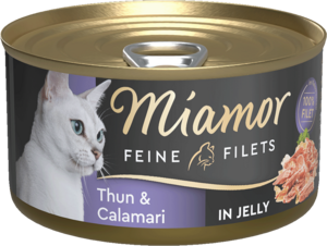 Miamor Feine Filets in Jelly Thun & Calamari 100g