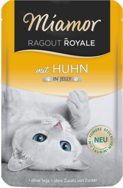 Ragout Royale in Jelly - Huhn - Frischebeutel - 100g