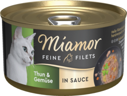 Feine Filets in Sauce - Thun & Gemüse - Dose - 85g