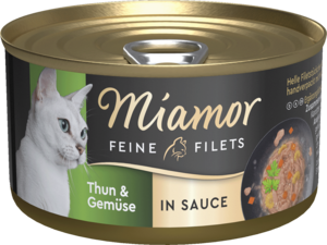 Miamor Feine Filets in Sauce Thun & Gemüse 85g