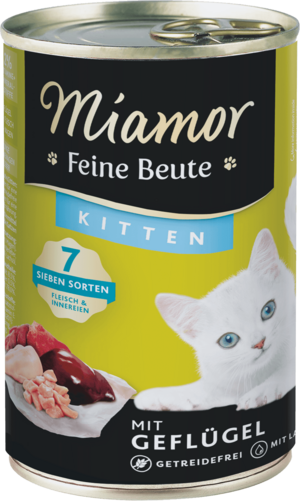 Miamor Feine Beute Kitten - poultry  400 g