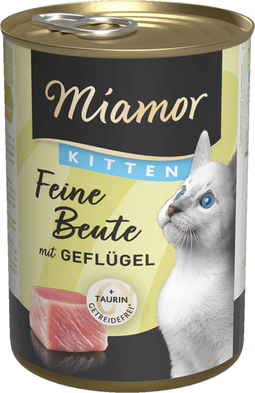 Miamor Feine Beute Kitten - Geflügel 400g