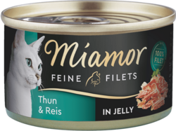 Feine Filets in Jelly - Thun & Reis - Dose - 100g