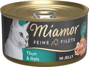 Miamor Feine Filets in Jelly Thun & Reis 100g