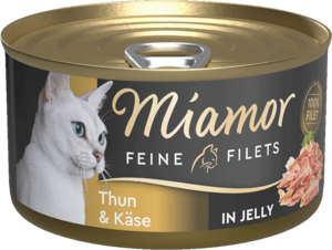 Miamor Feine Filets in Jelly Thun & Käse 100g