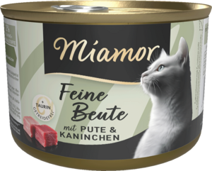Miamor Feine Beute Pute und Kaninchen 185g