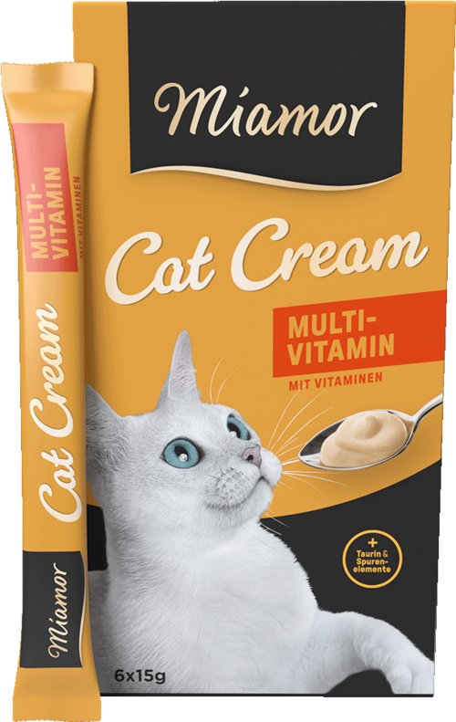 Miamor Cat Snack (Cream) Multi-Vitamin-Cream 6x15g