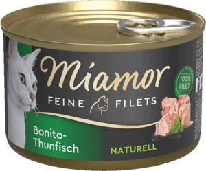 Miamor Feine Filets naturell Bonito-Thunfisch 156g