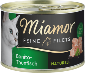 Miamor Feine Filets naturell Bonito-Thunfisch 156g