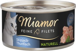 Feine Filets naturell - Skipjack-Thunfisch - Dose - 80g