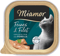 Feines & Filet - Geflügel Pur & Forelle - Schale - 100g