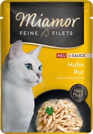 Miamor Feine Filets in Sauce Huhn Pur 100g