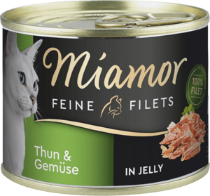 Miamor Fine Fillets in Jelly Tuna and vegetables  185 g