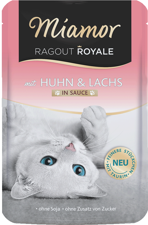 Miamor Ragout Royale in Sauce Huhn & Lachs 100g