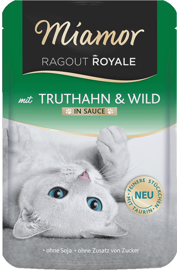 Miamor Ragout Royale in Sauce Truthahn & Wild 100g