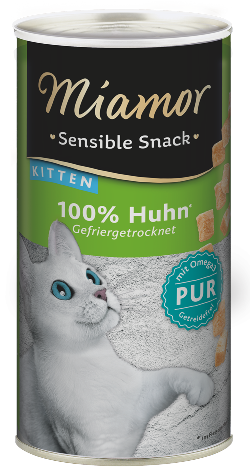 Miamor Sensible Snack Kitten - Huhn Pur 30g