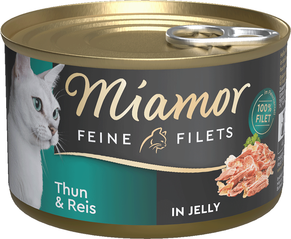 Feine Filets in Jelly - Thun & Reis - Dose - 185g